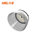 Helos 120W 150W 200W Warehouse Workshop Flicker Free LED UFO High Bay Lamp with Tempered Glass Cover